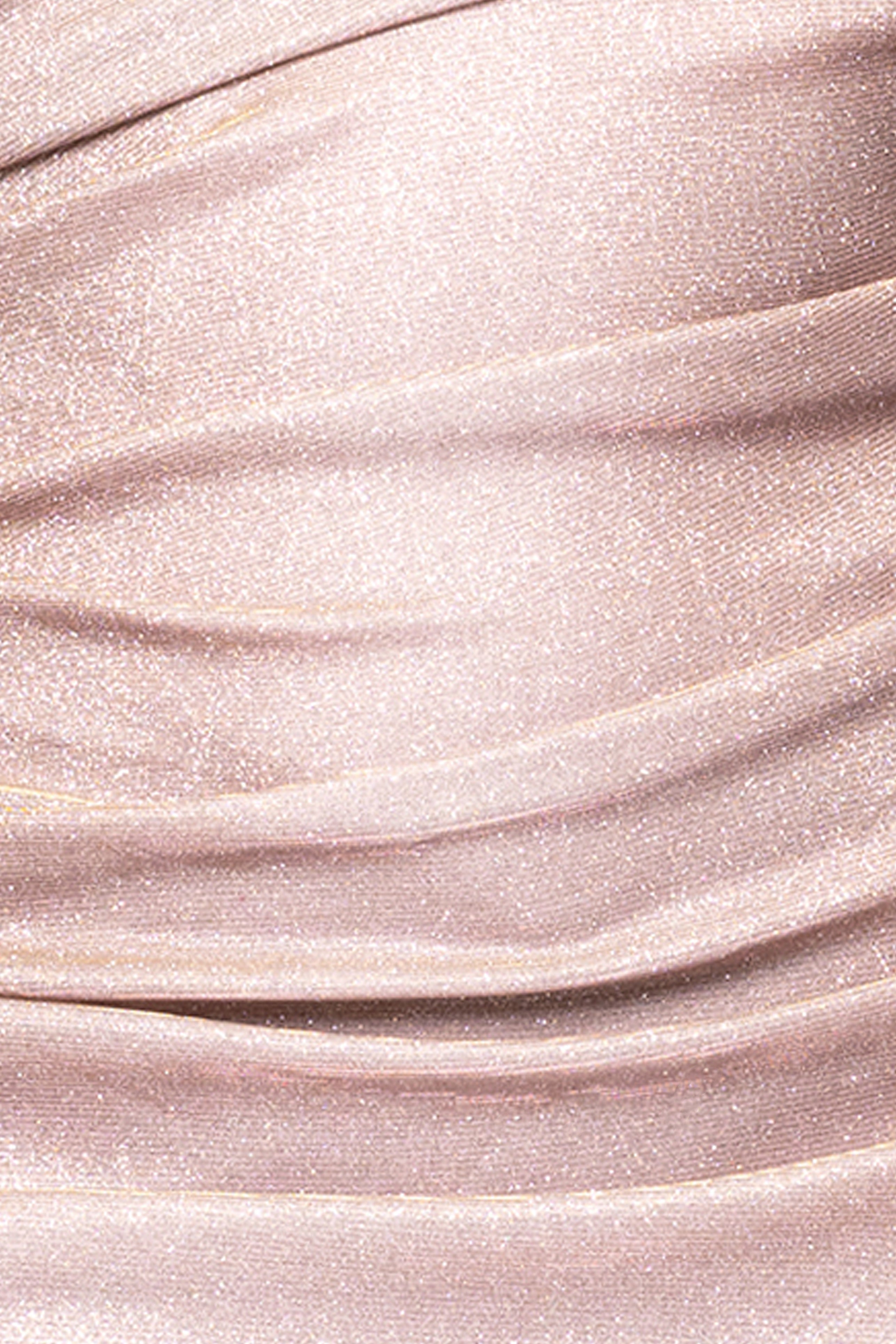 Plus "Gracie" Long Glitter Galaxy Cowl Neck Back Dress