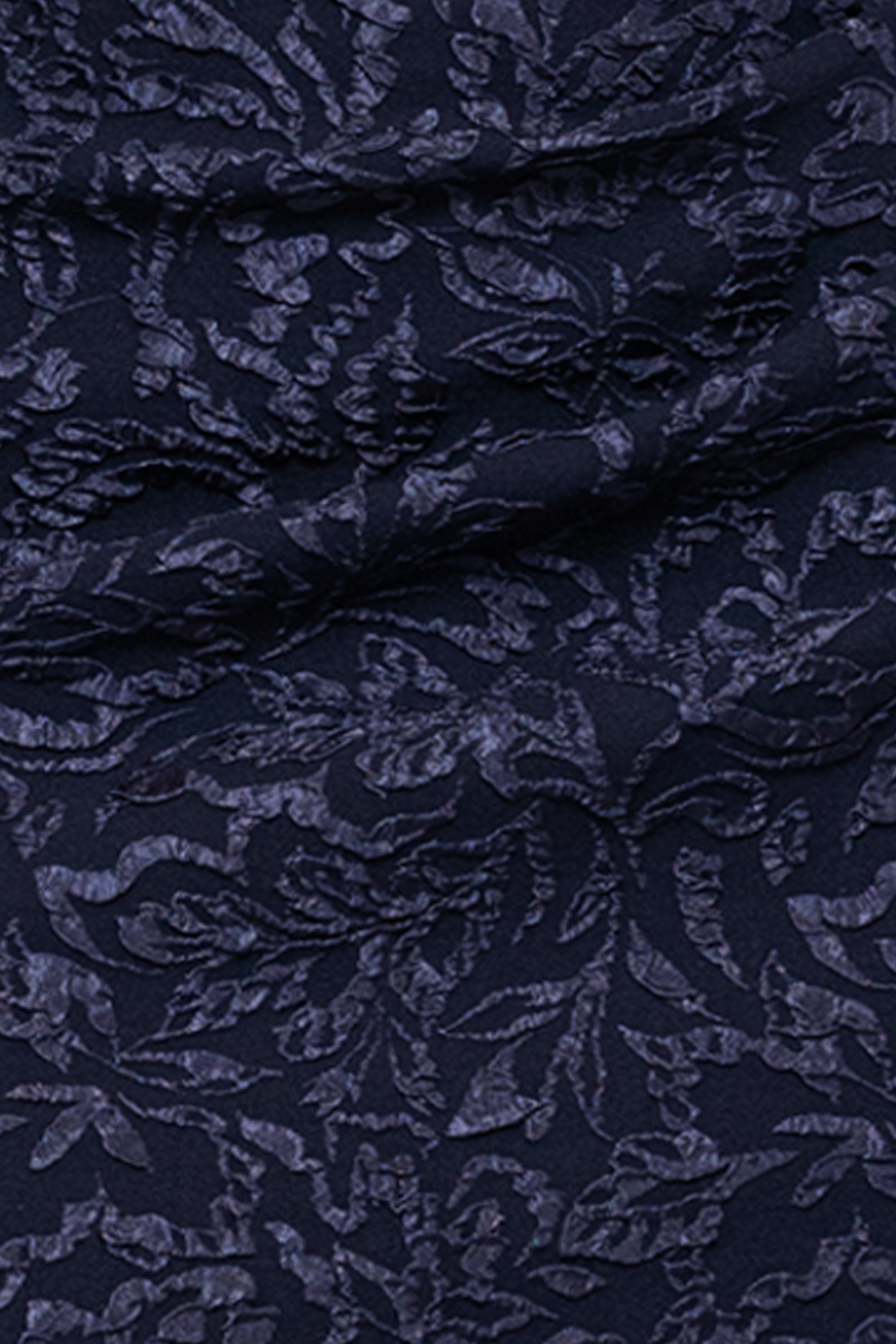 "Dolly" Jacquard Off the Shoulder Floor Length Dress