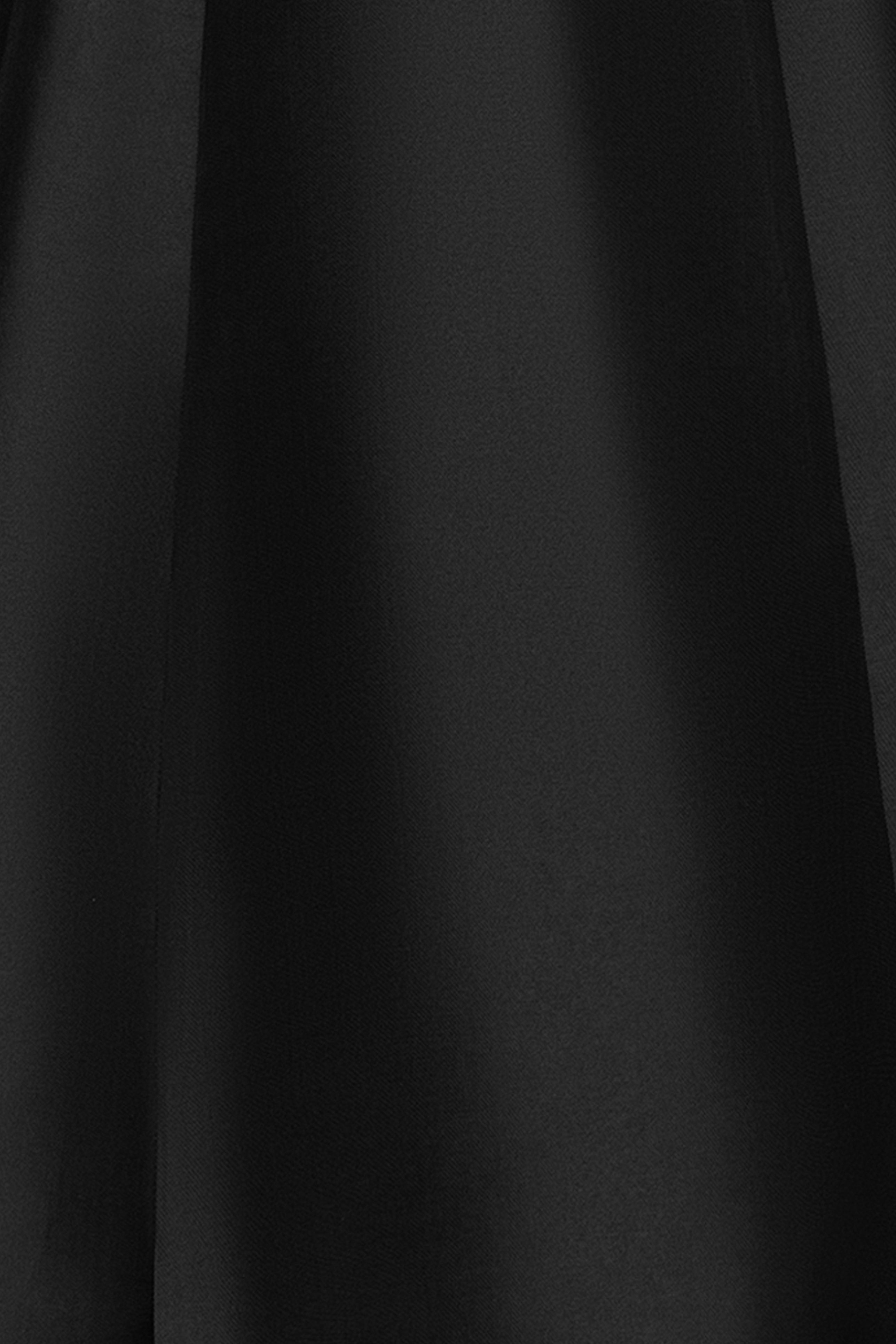 "Coulette" Satin Bow Strapless Midi Dress
